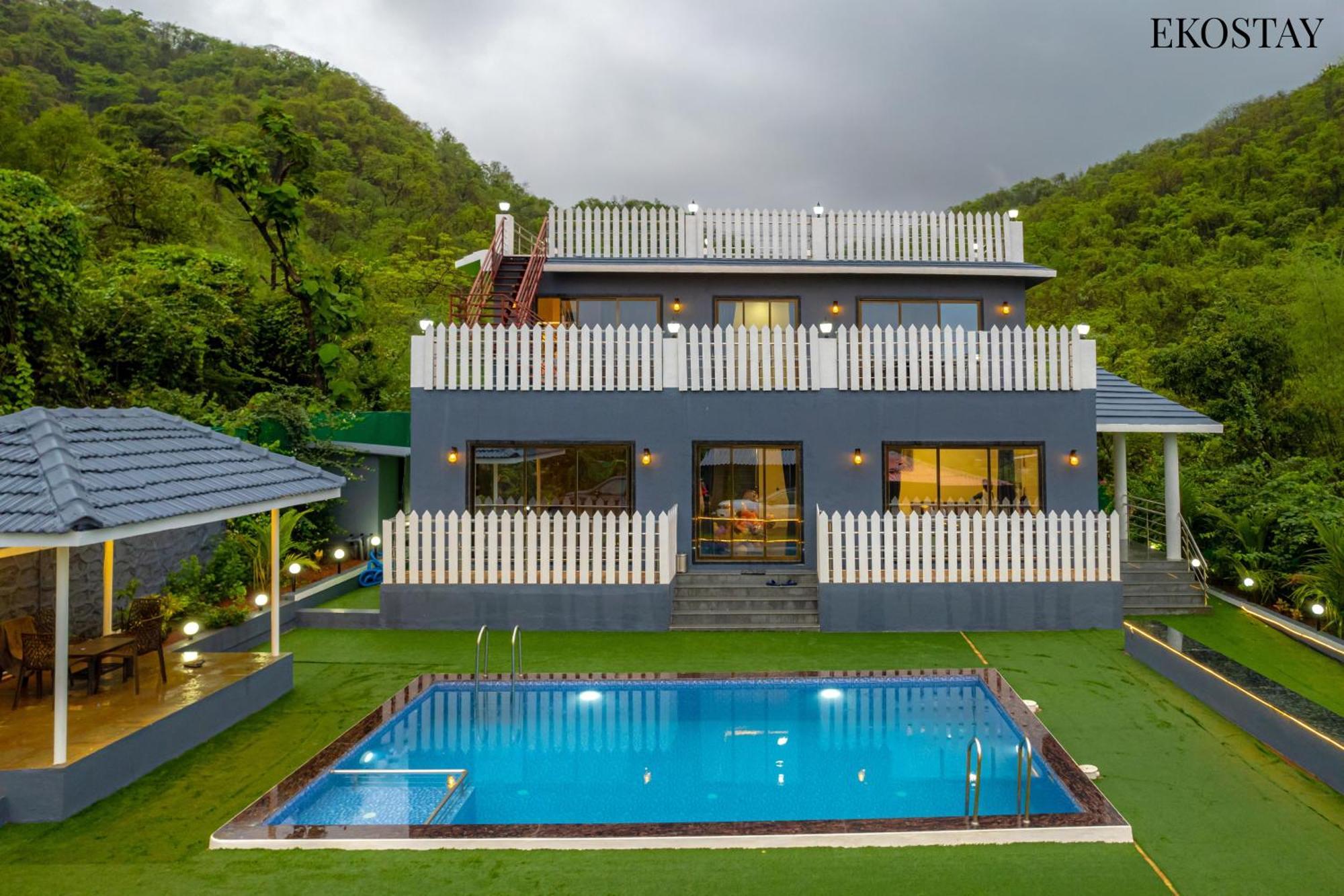 Ekostay - Serene Villa Alībāg Dış mekan fotoğraf