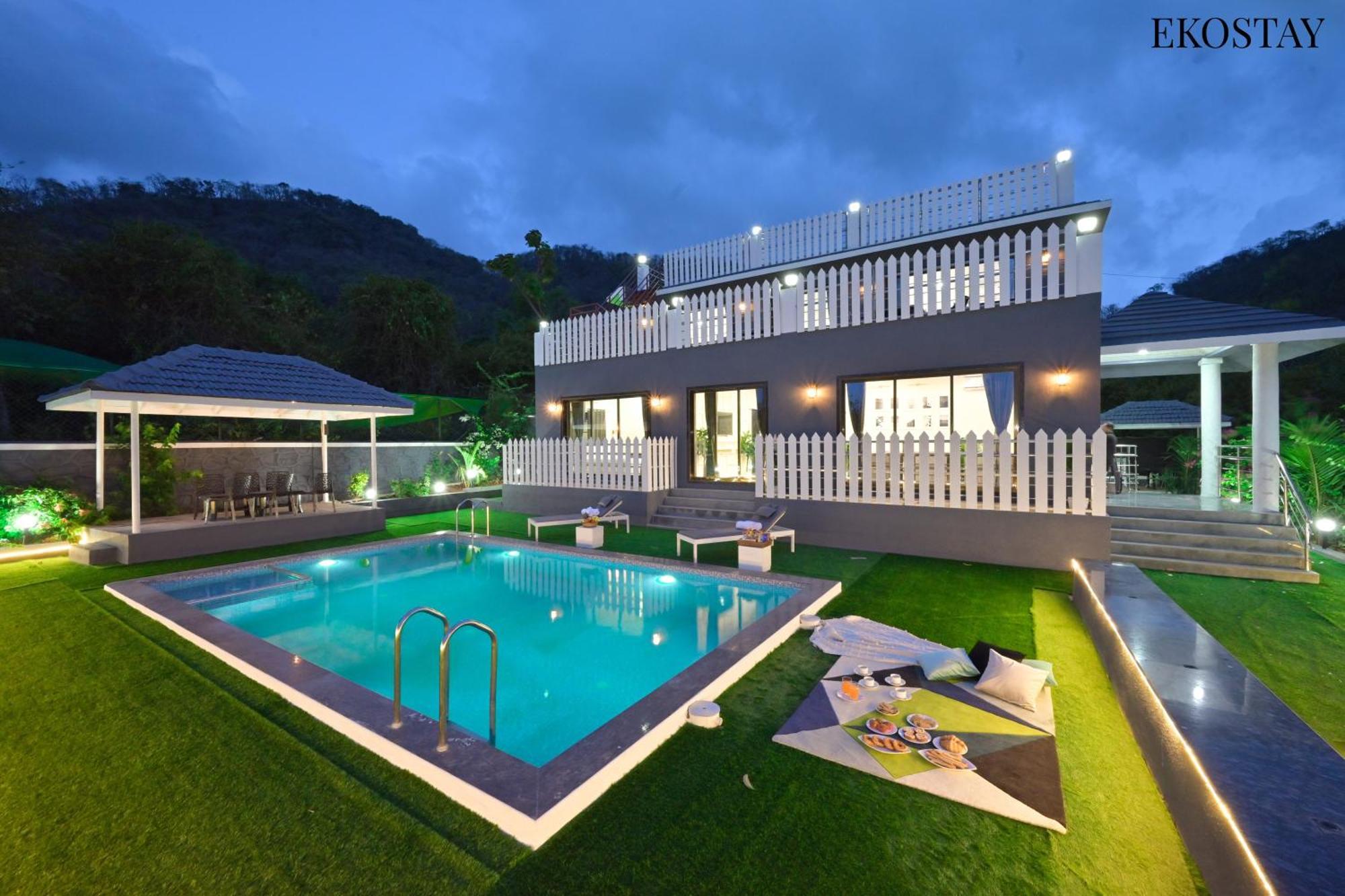 Ekostay - Serene Villa Alībāg Dış mekan fotoğraf