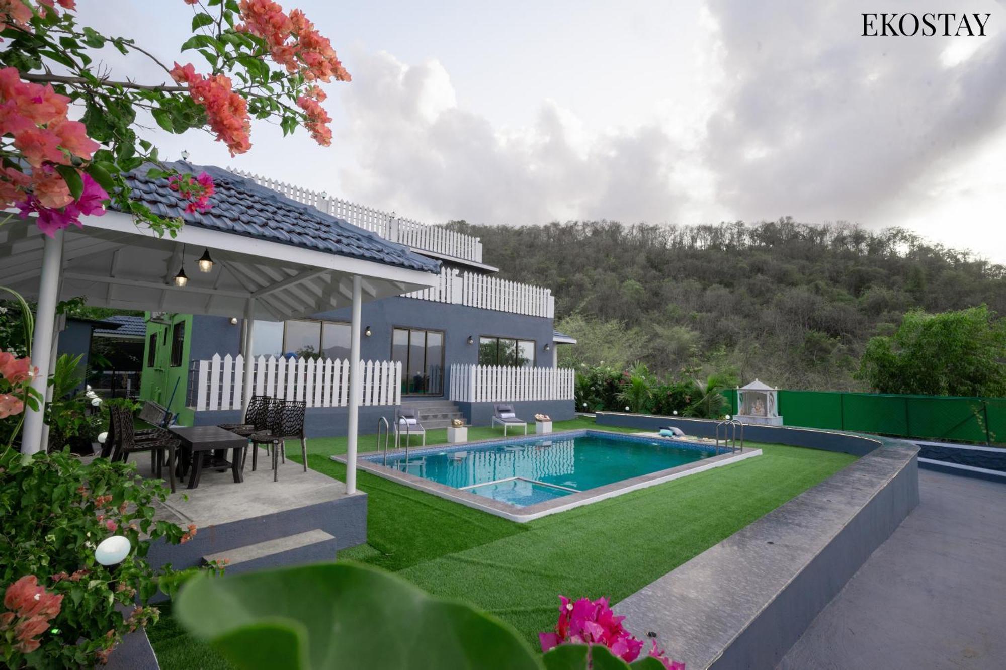 Ekostay - Serene Villa Alībāg Dış mekan fotoğraf